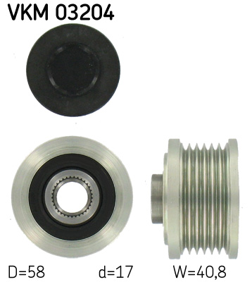 SKF Generátor szabadonfutó VKM03204_SKF